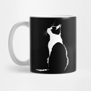 Black and white Cat Mug